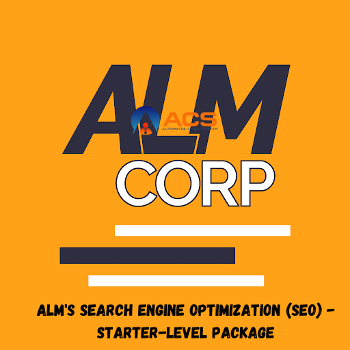 Search Engine Optimization (SEO) - Starter-Level Package ALM's